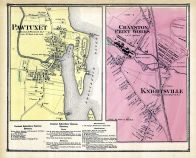 Pawtuxet, Cranston Print Works, Knightsville, Rhode Island State Atlas 1870
